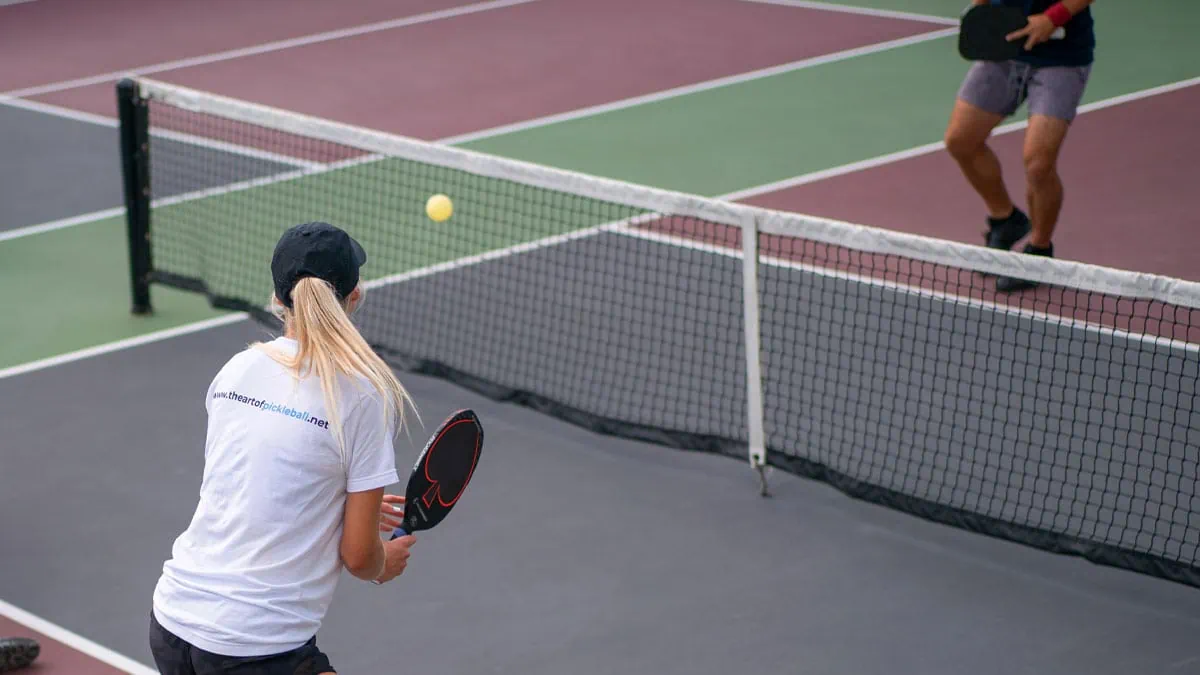 bài tập cải thiện kỹ năng Dink chéo sân trong Pickleball