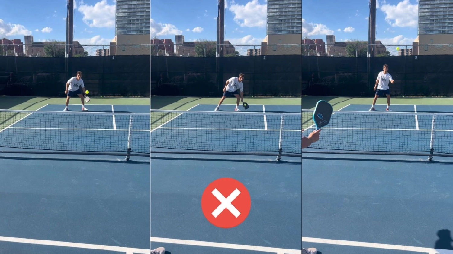 Lưu ý khi thực hiện kỹ thuật Reset trong Pickleball