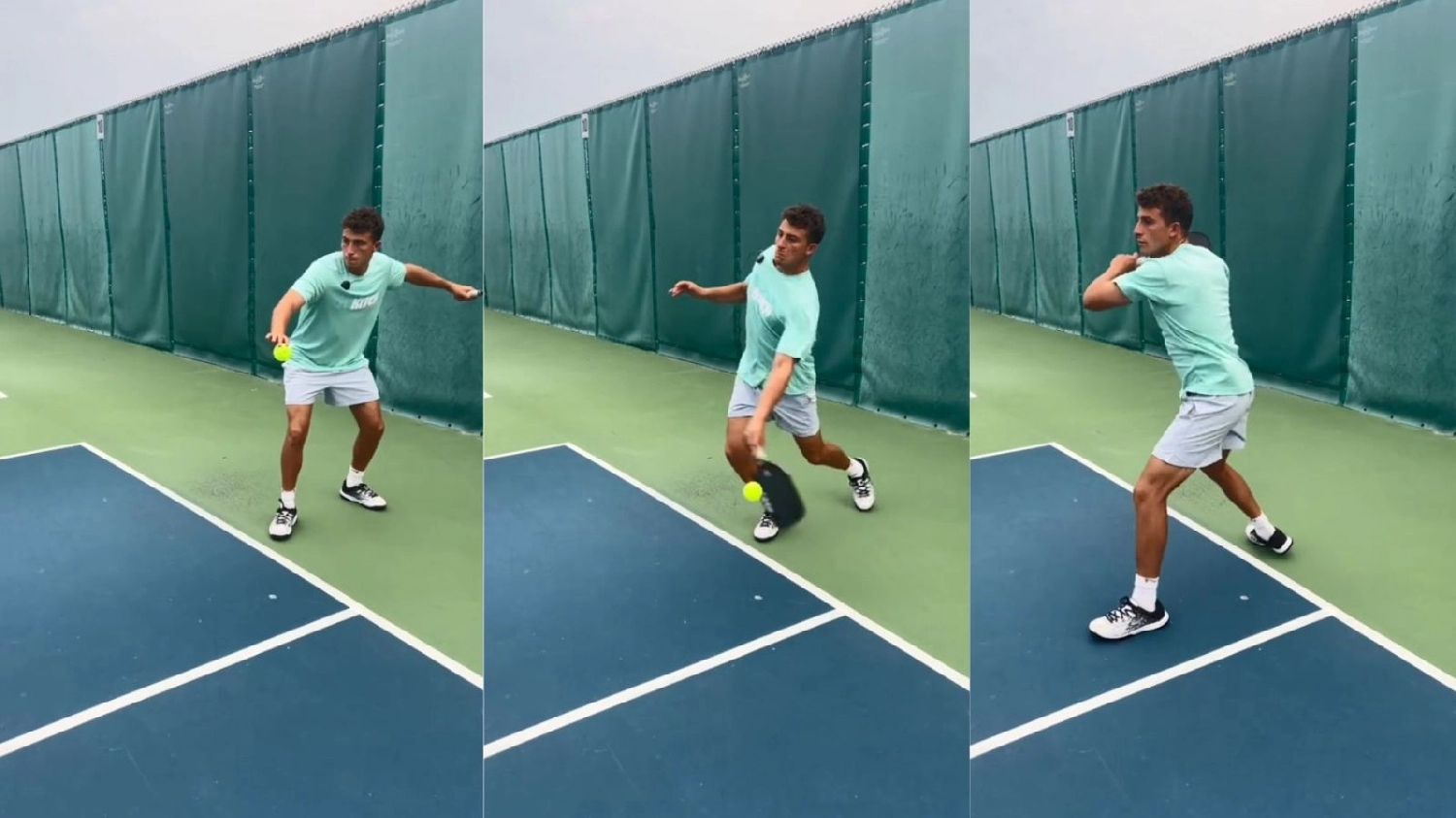 Không sử dụng chuyển động của cơ thể để đánh bóng