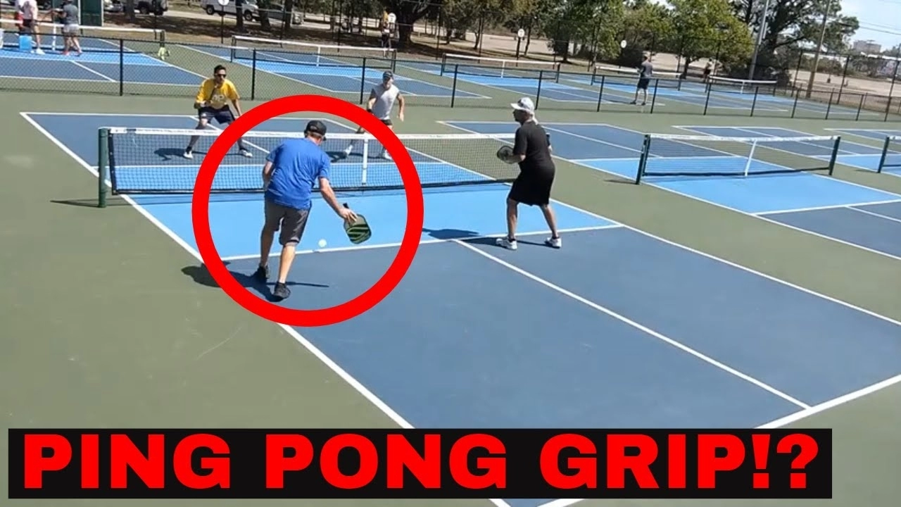 Kỹ Thuật Ping Pong Grip Trong Pickleball