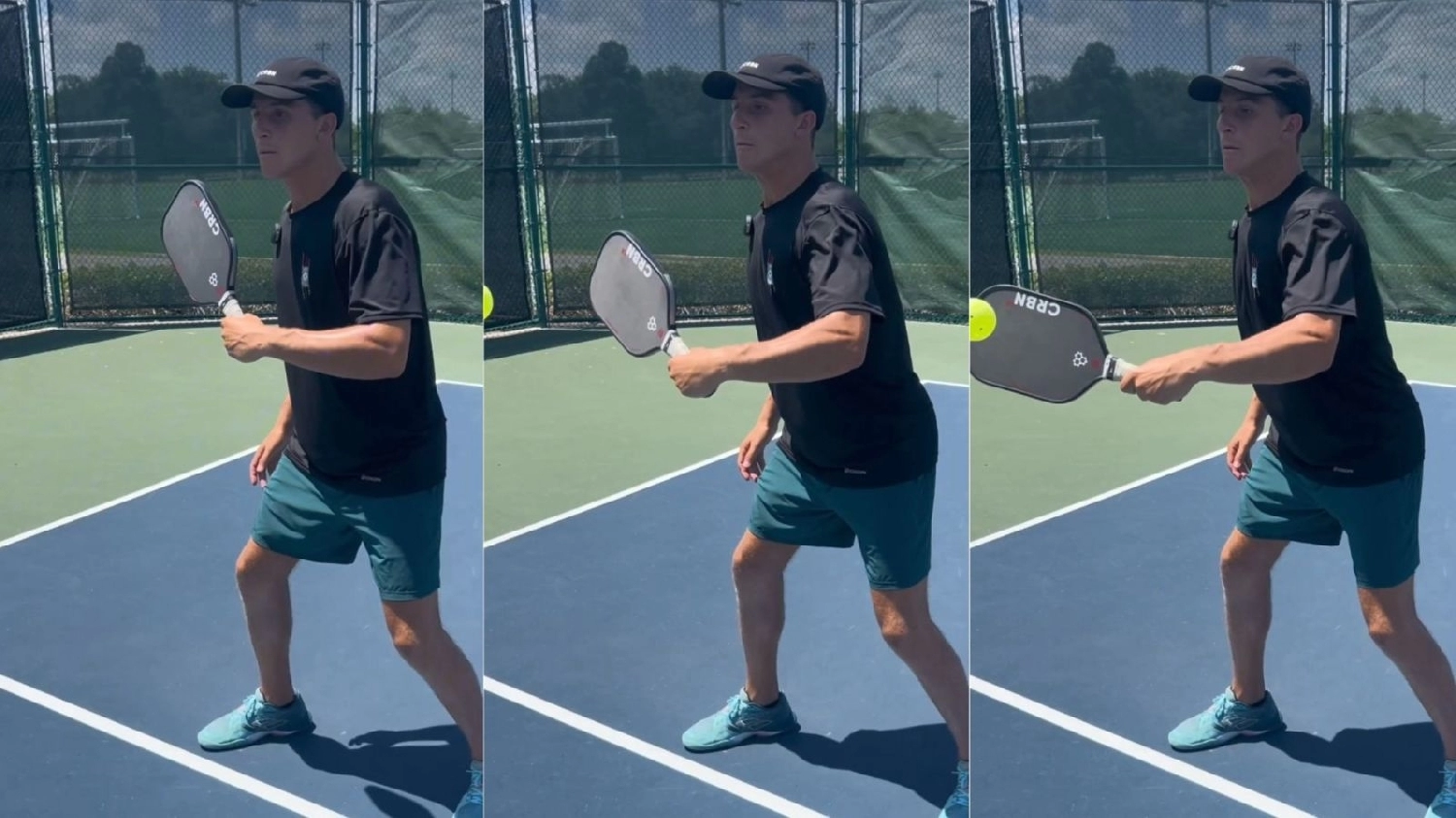 Hướng dẫn thực hiện kỹ năng phản xạ nhanh ở ngay vạch bếp trong Pickleball