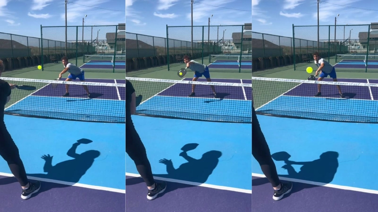 Khi đối thủ thực hiện cú Dink bổng