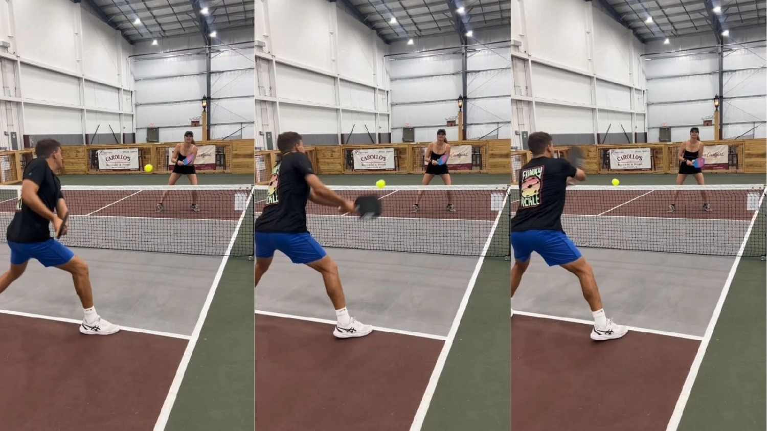 Kỹ thuật Backhand Pickleball 2 tay