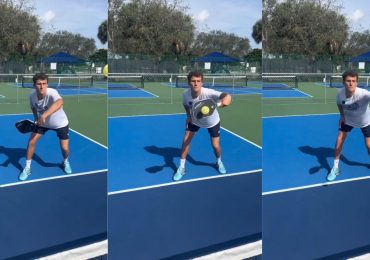 Hướng dẫn cách thực hiện kỹ thuật Backhand Flick Pickleball đơn giản và dễ hiểu